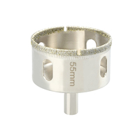 Scie cloche en verre 6-180mm Forets diamantés électrolytiques Couronne de forage pour carrelage Marbre Céramique Outils électriques Coupe-verre