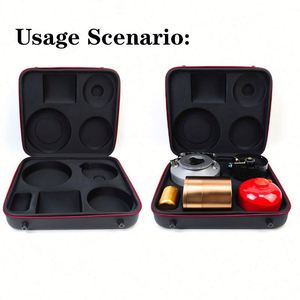 Portable EVA Outdoor <b>Tea</b> <b>Maker</b> Case Waterproof Lightweight Design Rubber Handle for Camping Picnic <b>Tea</b> Equipment Storage Box - Product Image 2