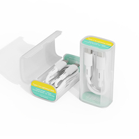 Set Kabel Data Pengisian Cepat Tipe C Harga Grosir Termasuk Rak Display untuk iPhone Samsung Kompatibel dengan Printer iOS