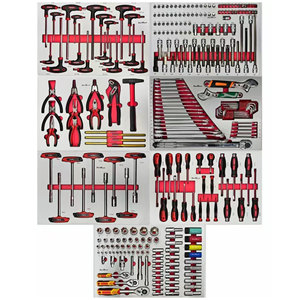 Juego de Herramientas Manuales Profesionales para Mecánico, 296 Piezas, Alta Calidad, Nuevo, Incluye Llaves, Vasos, Alicates, Juego de Herramientas de Hierro - Product Image 1