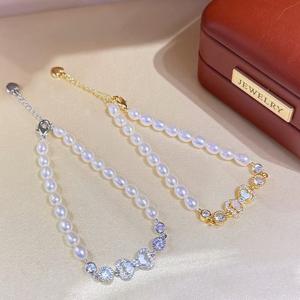 Bracelet en perles de haute qualité fait à la main de 5 à 6 mm, élégant pour Xiaomi, petit bracelet de princesse, nœud papillon, design non central, bijoux de charme - Product Image 1