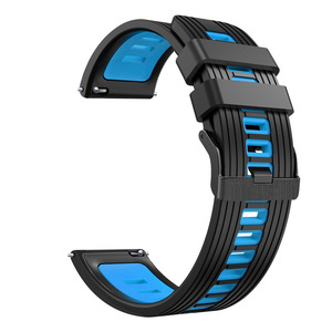 Bracelet en silicone confortable et durable pour montres intelligentes <span class=keywords><strong>Huawei</strong></span> Watch <span class=keywords><strong>GT2</strong></span>/3/4/5/6 avec une largeur de bracelet de 22 mm. - Product Image 5