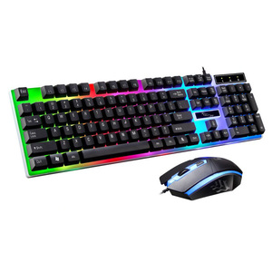 Nuevo Set de Teclado y Ratón Mecánico USB con Cable G21B, Iluminado, para Juegos, Compatible con PC, para Comercio Transfronterizo - Product Image 3