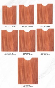 2.5/3cm d'épaisseur en <span class=keywords><strong>bois</strong></span> dur robuste véritable planche à découper solide une pièce sans colle Non toxique tout entier bloc de boucher en <span class=keywords><strong>bois</strong></span> unique - Product Image 4