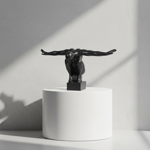 Adornos de Resina con Diseño Abstracto, Arte Moderno, Decoración para el Hogar, Regalo de Cumpleaños - Product Image 1