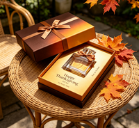 Coffret Cadeau Parfum Rose Fruité pour Thanksgiving – Écologique, Longue Durée, Eau de Parfum Vaporisateur 100ml, Miniature, pour Femme, Idéal Fêtes