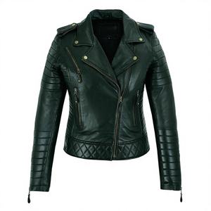 Blouson en cuir de moto Cafe Racer unisexe, luxe, exotique, imperméable, fabricant OEM/ODM IRSA SPORTS - Product Image 1