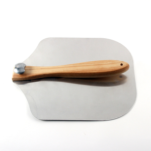 <span class=keywords><strong>Pala</strong></span> plegable con mango de madera para pizza, cortador de Pizza, espátula de Metal y aluminio, giratoria, <span class=keywords><strong>pala</strong></span> de pelar - Product Image 2