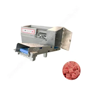 Home use stainless steel meat dicer cube meat processing machine electric meat cube cutter fish dicer cut goat pork