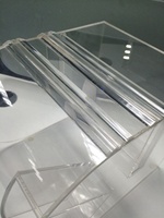 Großhandel Transparente PMMA Runde Acryl Candy Bins Boxen Behälter Einzelhandel Große Candy Dispenser für Candy Store