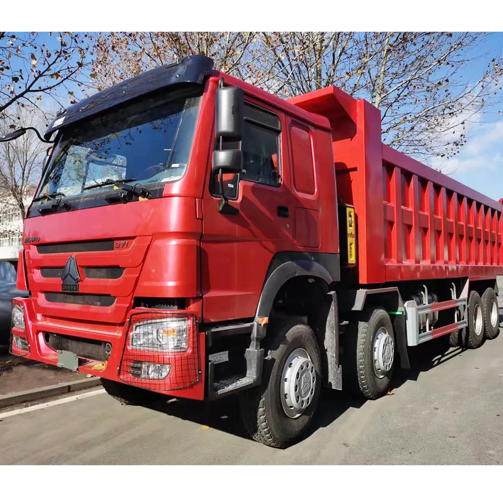 China 8x4 sino howo caminhão preço novo e usado caminhão de descarga preço para venda