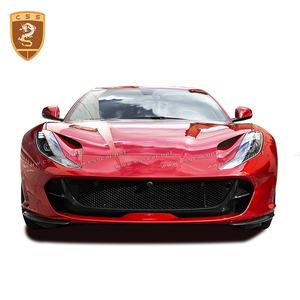 Offre Spéciale couvercles d'admission d'air de phare de pare-chocs avant en Fiber de carbone sec OEM pour Ferrarii <span class=keywords><strong>812</strong></span> <span class=keywords><strong>Superfast</strong></span> Coupé GTS 2019 - Product Image 5