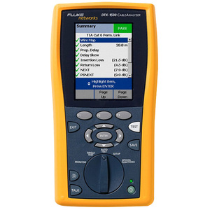 Analizador <span class=keywords><strong>de</strong></span> Cables <span class=keywords><strong>Fluke</strong></span> DTX-1500, <span class=keywords><strong>Probador</strong></span> <span class=keywords><strong>de</strong></span> Redes TIA Cat 6 para Uso en Certificación - Product Image 1
