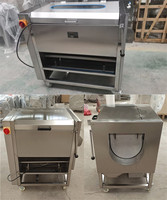 Automatische borstel aardappel cassave wortel was- en schilmachine aardappelwasser schiller reinigingsmachine