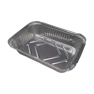 [100] Aluminum Pans 9x13 Disposable Foil Pans Half Size Steam Table Shallow  Aluminum Trays Heavy Duty Tin Foil Disposable Pans, Bakeware, Lasagna Pan