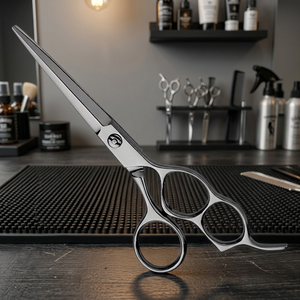 ASAP Eco-friendly Right-Handed Stainless Steel <b>Hair</b> <b>Scissors</b> with Sharp Blade Tips and Medium Handle <b>for</b> <b>Hair</b> <b>Cutting</b> - Product Image 3