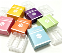 Boîte avec couvercle et base pour flacon de 3 ml, Cajas De Peptid, plateau en plastique, boîtes rigides en papier de qualité supérieure pour stylo à peptides avec dépliant