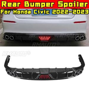 Protector de Parachoques Trasero para Honda Civic 11ª Generación 2022-2023, Difusor, Kit de Carrocería, Accesorios para Auto - Product Image 1