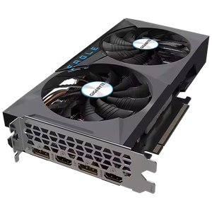 GIGABYTE GeForce RTX <span class=keywords><strong>3060</strong></span> <span class=keywords><strong>EAGLE</strong></span> <span class=keywords><strong>12G</strong></span> (Rev. 1) Carte graphique de jeu OEM 2.0 avec ventilateur de refroidissement GDDR4 14000 MHz pour ordinateur de bureau, nouveau produit - Product Image 3