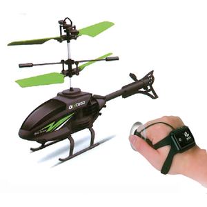 Helicóptero RC de Indução Fácil de Pilotar com Controle por Relógio, Mini Avião Brinquedo Recarregável por USB para Crianças - Product Image 1