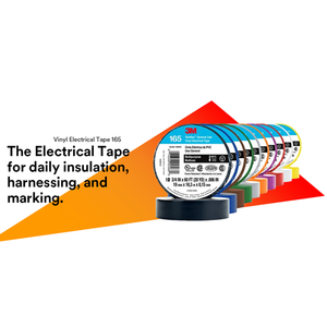 3 <span class=keywords><strong>m</strong></span> vinil elektrik bandı 165, siyah - Product Image 2