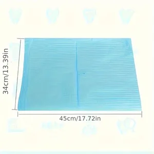 125 pièces poste de travail de tatouage <span class=keywords><strong>tampon</strong></span> propre pour ongles coloré étanche table de tatouage couvre bavoirs dentaires accessoires de tatouage - Product Image 3
