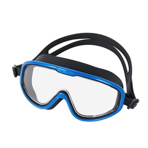 Swimming Goggles <b>Large</b> <b>Frame</b> Anti Fog Waterproof Wide Vision Silicone PC Lens Adult Universal Fit - Product Image 3