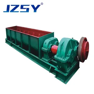 High efficiency Industrial double horizontal shafts auto concrete mixing machine/coal dust humidification double screw mixer