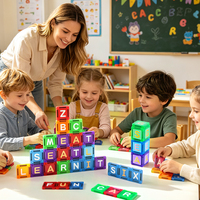 Jouets magnétiques pour enfants, ensemble de construction magnétique éducatif, blocs de construction magnétiques