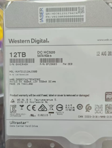 Disque dur d'entreprise WD Ultrastar DC HC530 12 To 7.2K SATA 3.5" <span class=keywords><strong>HUH721212ALE600</strong></span>, état comme neuf - Product Image 2