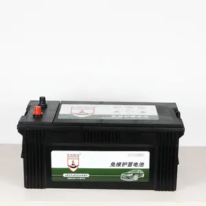Zhongluo 210H52 12V 210AH Baterias自動車工場高品質スターティングカーバッテリー工場価格200ahゲル電池