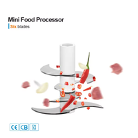 Hachoir à viande électrique sans fil rechargeable par USB, 400 ml, ail, légumes, viande, cuisine, hachoir à ail portable, mini robot culinaire