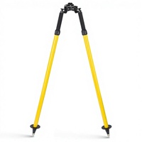 Trípode de Aluminio para Topografía con Liberación Rápida para Prisma, GPS, Estación Total, GNSS, Marca OEM, Garantía de 6 Meses
