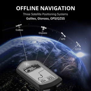 คอมพิวเตอร์จักรยาน XOSS NAV GPS ไร้สาย พร้อมเซ็นเซอร์ ANT+ วัดความเร็วแบบดิจิตอล - Product Image 2
