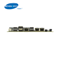 Carte mère personnalisée Mini Itx Nas avec Cpu Celeron N5095A 4K Display Dual Lan 2.5G 6USB DDR4 ATX