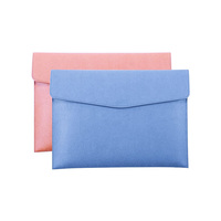Porte-documents en cuir PU gaufré grande capacité avec poignée, organiseur de documents, pochette à pression pour fournitures de bureau, marque OEM