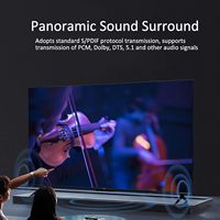 Câble audio optique SYONG, cordon audio optique numérique Toslink (S/PDIF) pour barre de son TV Home cinéma PS4 Xbox, 1m 1.5m 2m 3m 5m