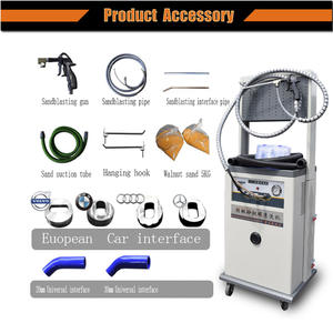 เครื่องทําความสะอาดคาร์บอนทรายวอลนัท 1200W พร้อมปืนฉีดพ่น - Product Image 4