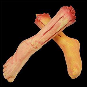 ハロウィーン用品ホラー小道具血まみれの手お化け屋敷パーティーデコレーション怖い手指指脚足脳心臓等身大 - Product Image 6