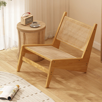 Fauteuils en rotin tressé et bambou, style nordique, mobilier de luxe moderne, fauteuil d'appoint, canapé de salon, chaise de détente pour la maison