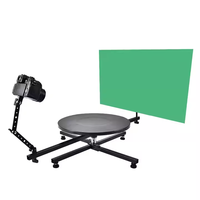 Tourne-disque de photographie plate-forme de table tournante 360 photomaton Spinner curseur de caméra rotatif pour la prise de vue vidéo de produit