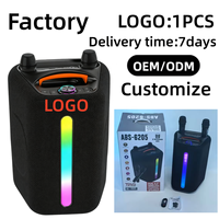 Fabricant OEM de haut-parleurs portables sur mesure avec logo personnalisé, conception de haut-parleur portable sans fil à label privé avec 2 microphones