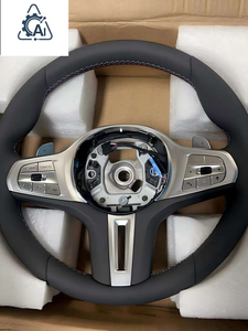 Volante Sportivo Personalizzato in Fibra di Carbonio con LED per Interni Auto <span class=keywords><strong>BMW</strong></span> Serie G G01 G11 G14 G20 G30 G29 G36 - Product Image 6