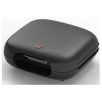 Grill de contact électrique automatique 3-en-1 pour panini, gaufrier et machine à hot-dogs domestique