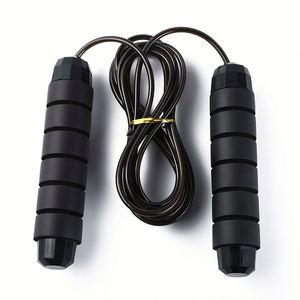 Yiwu Giao hàng miễn phí thiết kế mới bỏ qua tập thể dục biểu tượng tùy chỉnh PVC xử lý có thể điều chỉnh nhảy dây - Product Image 1