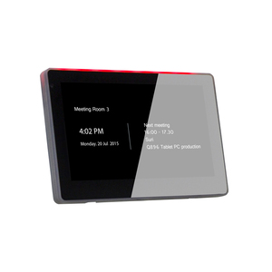 <span class=keywords><strong>Tablet</strong></span> LED con Schermo Touch per Montaggio a Parete in Vetro con POE NFC RFID per Prenotazione Sale Riunioni - Product Image 4
