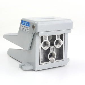 Jinen Foot Valve 4F210-08 Three-way Reversal Check Valve For Air Control With Cover And <b>Lock</b> - Product Image 1