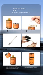 สเปรย์ปรับอากาศในรถยนต์อัจฉริยะ ขนาด 160 มล. แบบแก้ว ตั้งเวลาได้ 5 ระดับ กำจัดกลิ่น วางในที่วางแก้ว ขายส่ง - Product Image 6