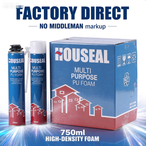 <span class=keywords><strong>Mousse</strong></span> <span class=keywords><strong>de</strong></span> <span class=keywords><strong>polyuréthane</strong></span> <span class=keywords><strong>de</strong></span> qualité professionnelle pour projets <span class=keywords><strong>de</strong></span> construction 750 ml <span class=keywords><strong>Mousse</strong></span> PU - Product Image 1