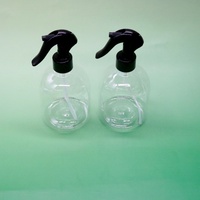 Bouteille de pulvérisation à gâchette de nettoyage de chambre en gros 500ml 250ml Bouteille de pulvérisation de parfum vide en plastique PET Bouteille de pulvérisation de désodorisant